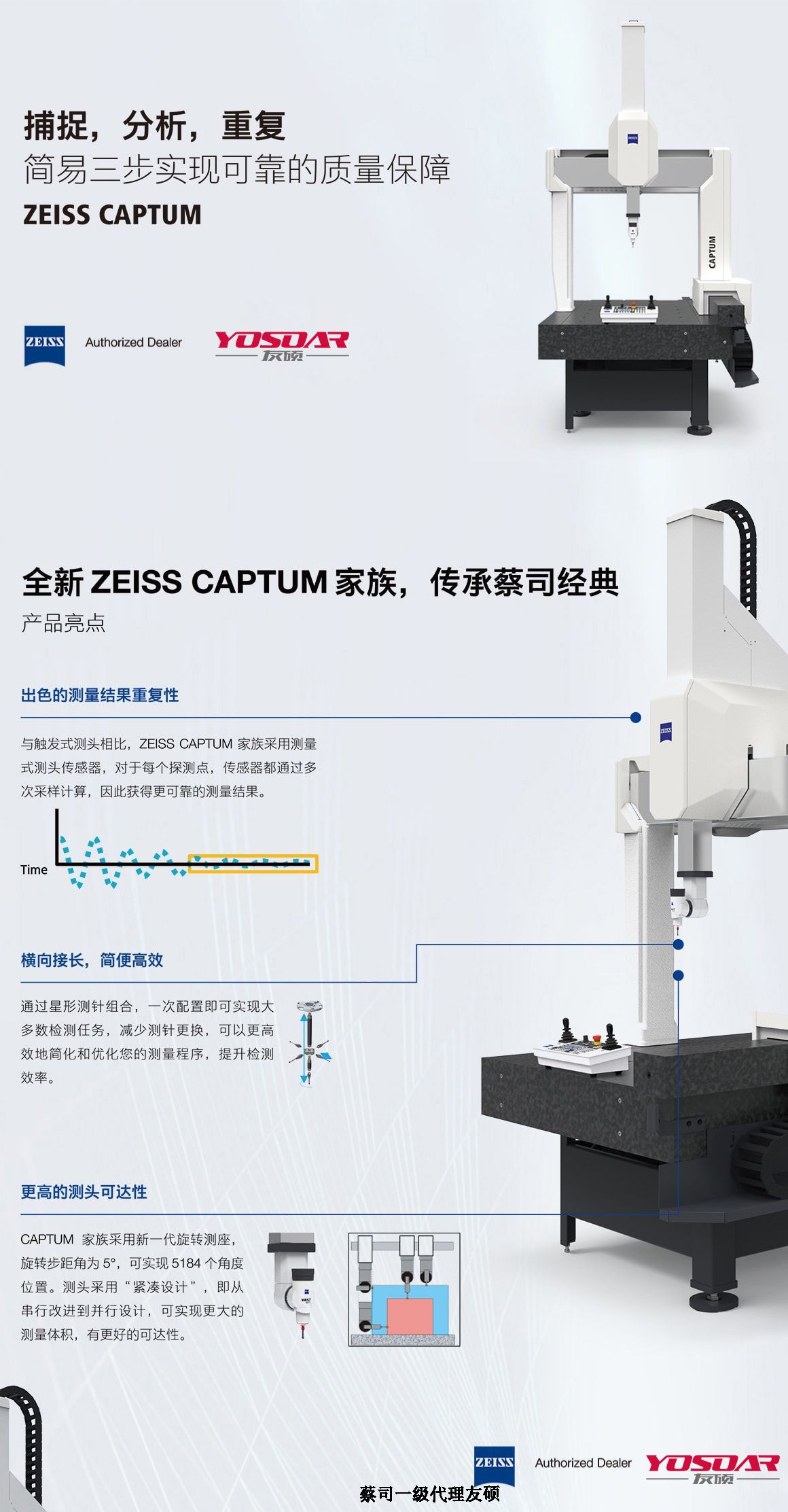 江北蔡司三坐标CAPTUM